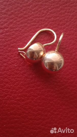 Золотые серьги