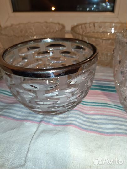 Хрусталь СССР Салатницы