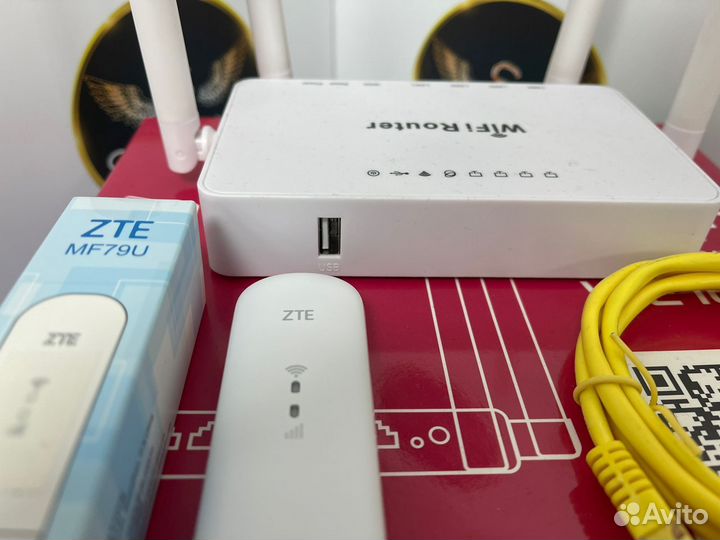 WiFi Роутер/4G WiFi Роутер - Модем ZTE 79U-RU