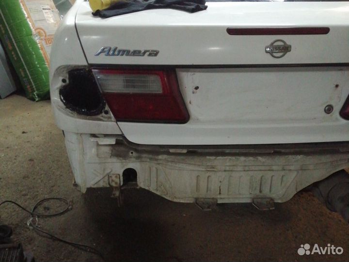 Фара задняя левая внутренняя ниссан альмера н15
