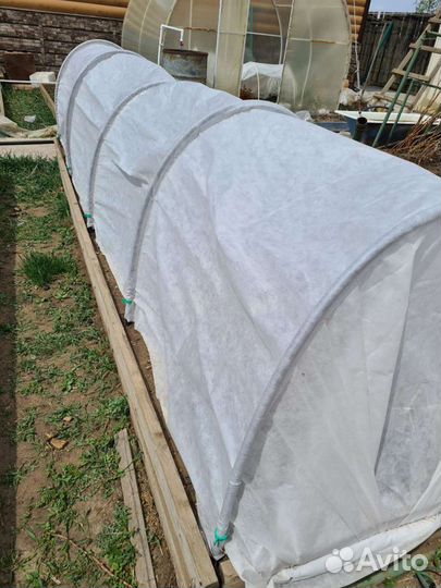 Парники с укрывным материалом