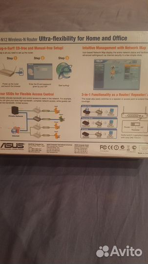 Роутер asus RT N 12