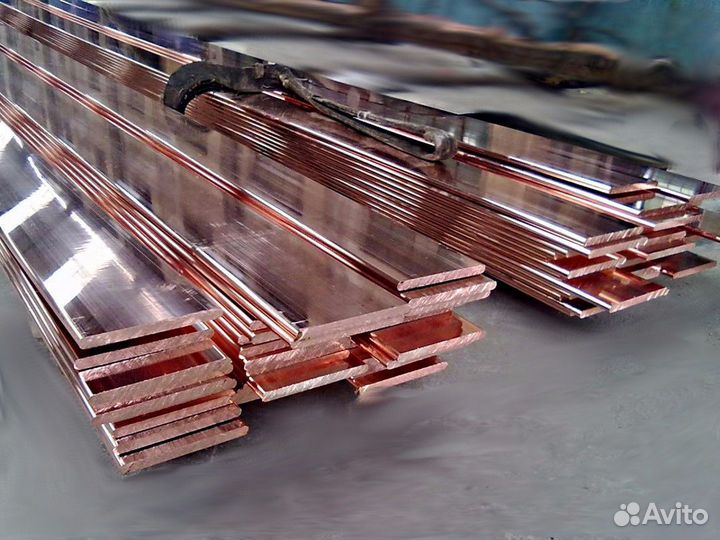 Куски медного листа