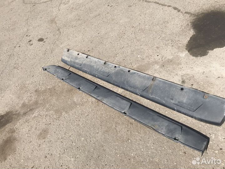 Пороги накладки Mitsubishi Outlander 3 2012-2023