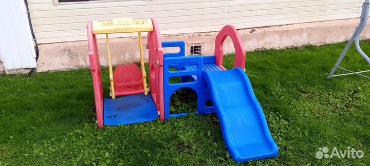 Детский игровой комплекс с горкой