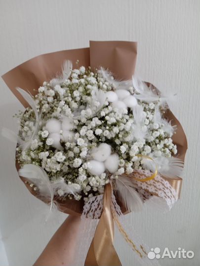 Букет из гипсофилы