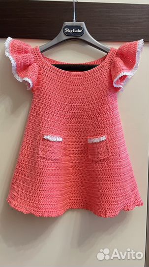 Платье для девочки 6-12 мес