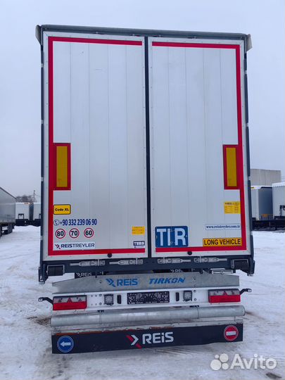 Полуприцеп шторный TIRKON TREYLER 4A, 2024