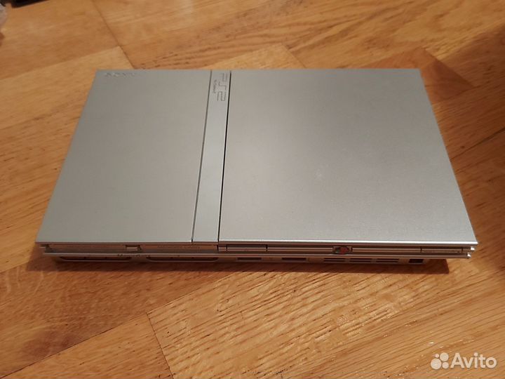 Sony playstation 2 PS2 slim серебряный