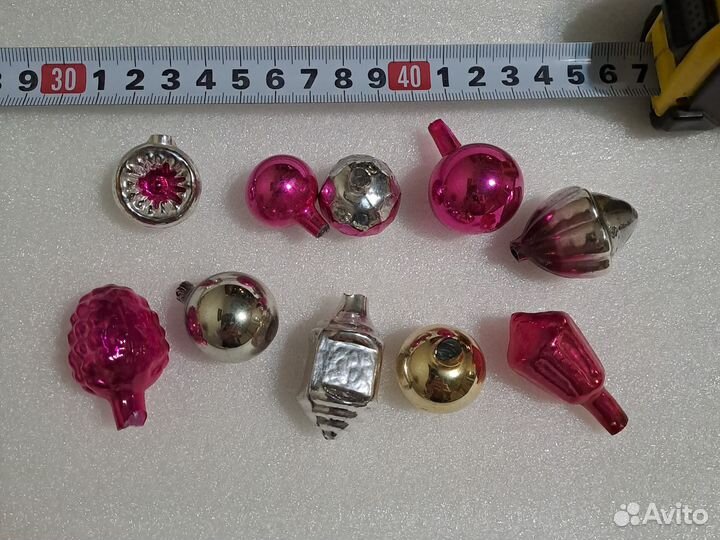 Ёлочные игрушки СССР. Мини