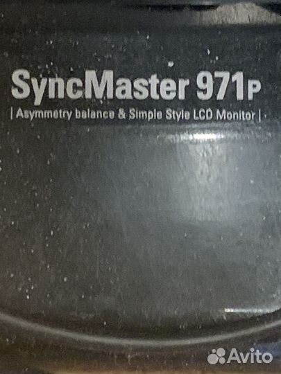 Монитор samsung syncmaster 971p нерабочий