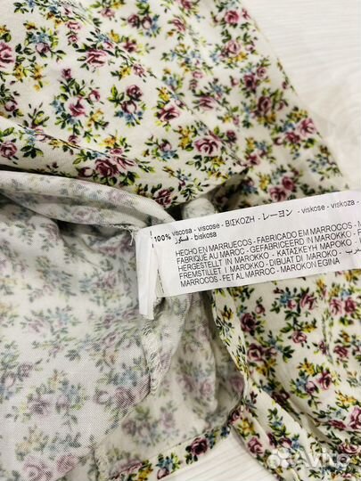 Рубашка блуза на девочку новая Zara 6 лет 116 см