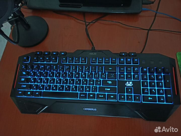 Игровая клавиатура asus cerberus
