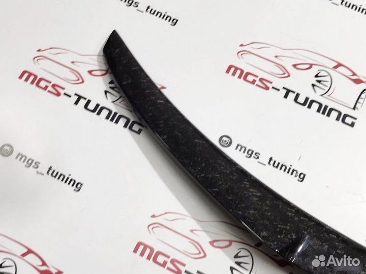 Спойлер BMW 4 series 4 дв f36 M4 Кованый карбон