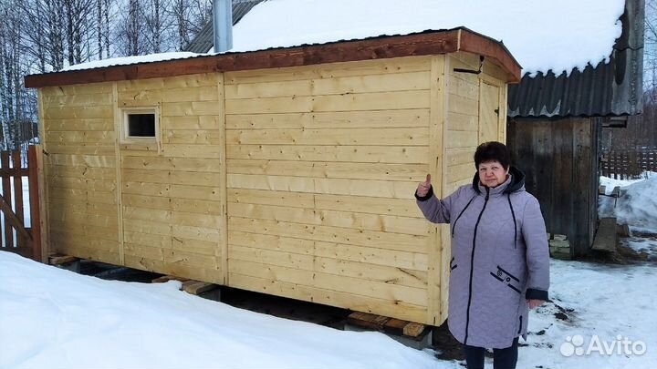 Мобильные бани под ключ