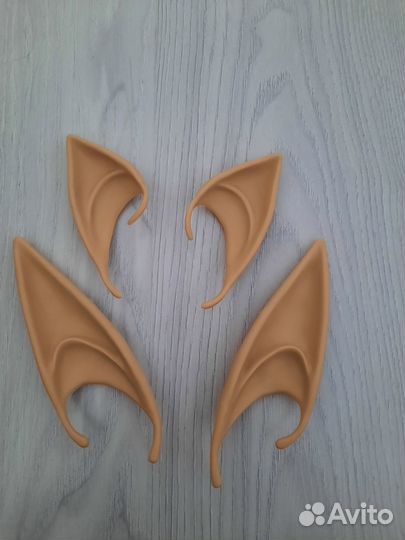 Ушки эльфа, накладные ушки