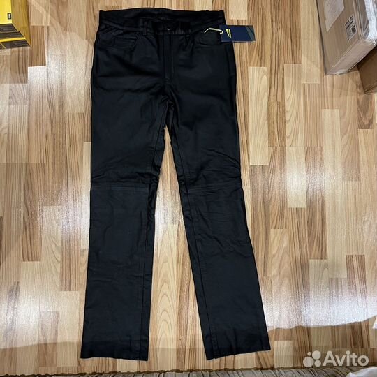 Штаны кожаные fastway фановые мото