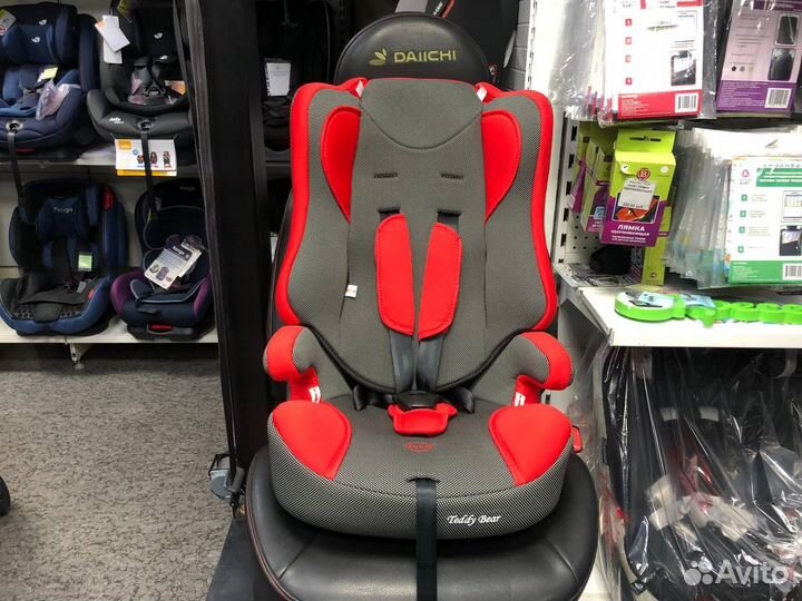 Новое Автокресло teddy bear 513