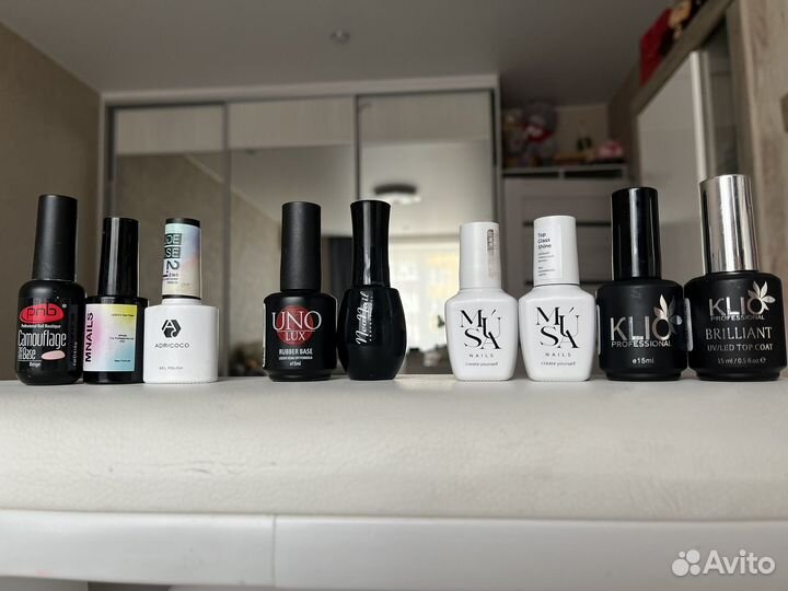 Базы, топы для маникюра