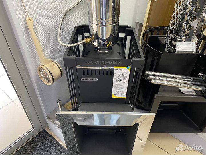 Печь для бани на газу