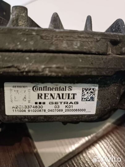 Блок управления АКПП EDC DC4. Рено гранд сценик