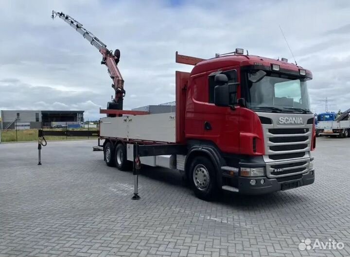 Scania R-series с КМУ, 2010