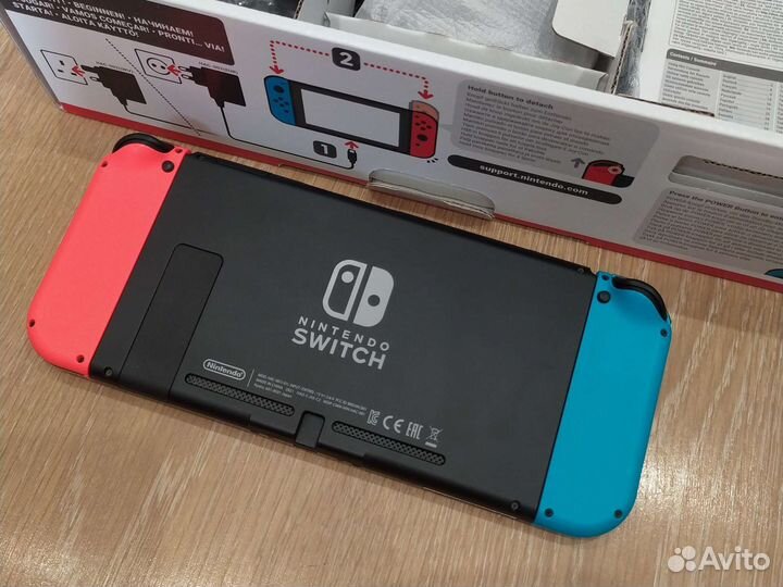 Nintendo switch rev2 прошитая с чипом