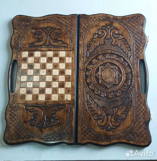 Нарды ручной работы резные