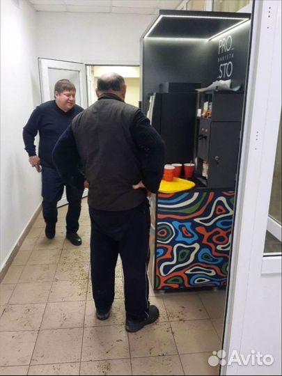 Кофейный вендинг-аппарат антивандальный