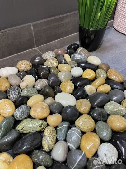 Ортопедический массажный коврик из морской гальки