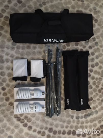 Комплект студийного постоянного света RayLab