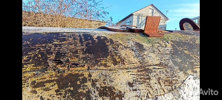 Бочка металлическая емкость под воду