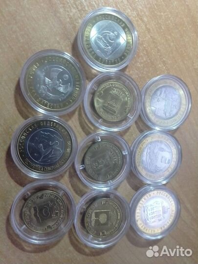 10 Юбилейных монет