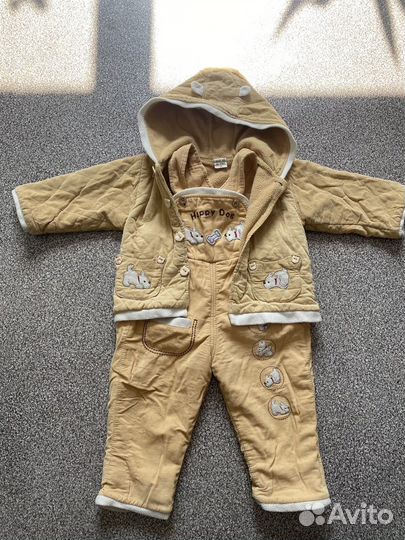 Вельветовый костюм детский