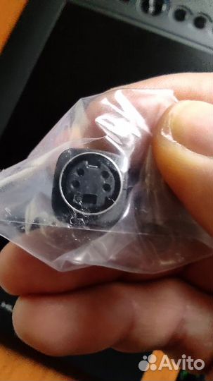 Переходник адаптер S-video 7 pin/ 9 pin / RCA