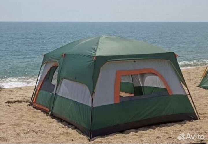 Палатка Туристическая 8 мест москитный шатёр