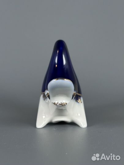 Фарфор Птичка солонка перечница лфз кобальт