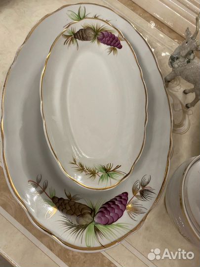 Столовый сервиз СССР очень редкий Коростень