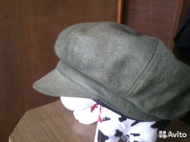 Шапка вязаная двойная