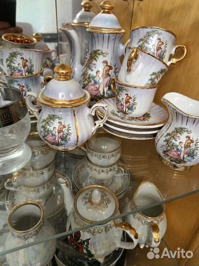 Сервиз набор чайный кофейный