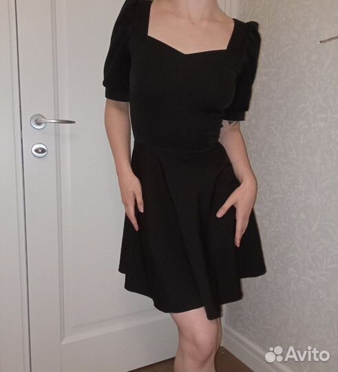 Платье чёрное