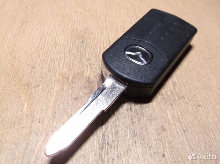 Visteon № 41784 Mazda выкидной чип ключ 3 кнопки