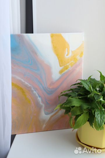 Картина акрилом на холсте