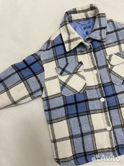 Куртка рубашка для мальчика или девочки 104 р-р