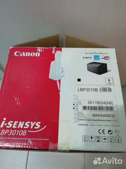 Принтер лазерный Canon i-sensys LBP3010В