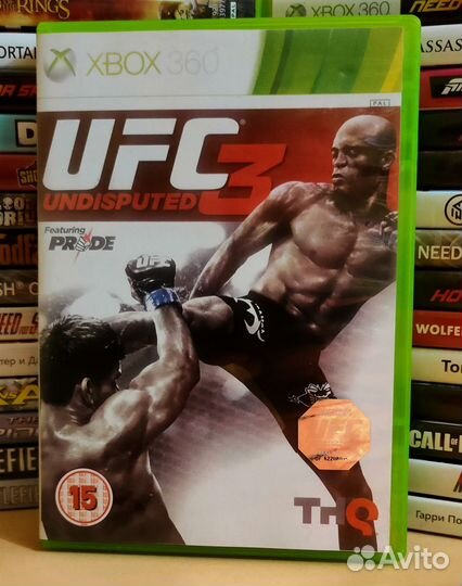 UFC 3 на Xbox 360 Лицензия