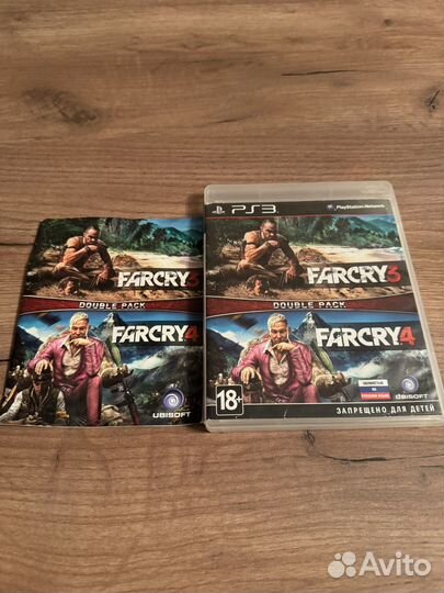 Farcry 3 + Farcry 4 Double Pack PS3