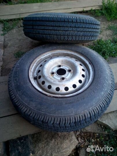 Колёса летние r13 на штампованных дисках