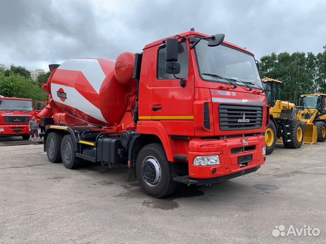 Автобетоносмеситель 10м3 на шасси маз 63122J