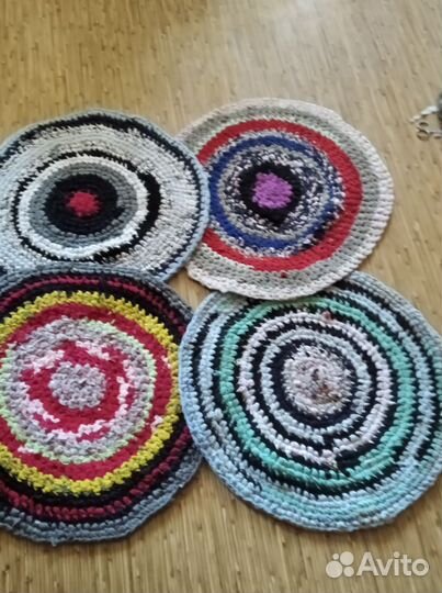 Половики вязанные,коврики